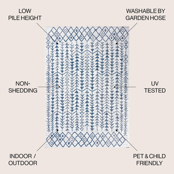 Tokay Bohemian Geometric Indoor/outdoor Area Rug